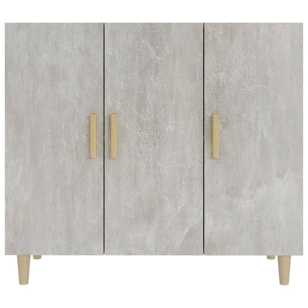 Senkki betoninharmaa 90x34x80 cm tekninen puu - Sisustajankoti.fi