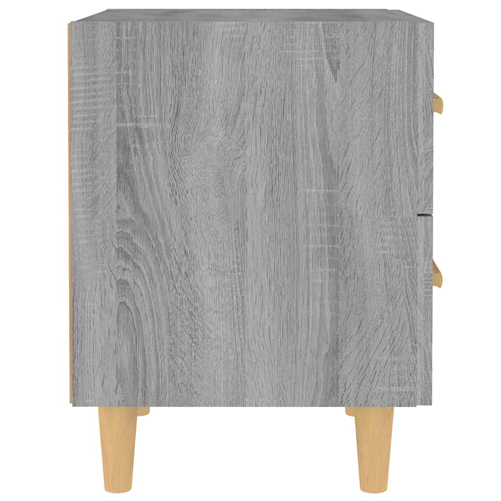 Yöpöytä harmaa Sonoma 40x35x47,5 cm - Sisustajankoti.fi