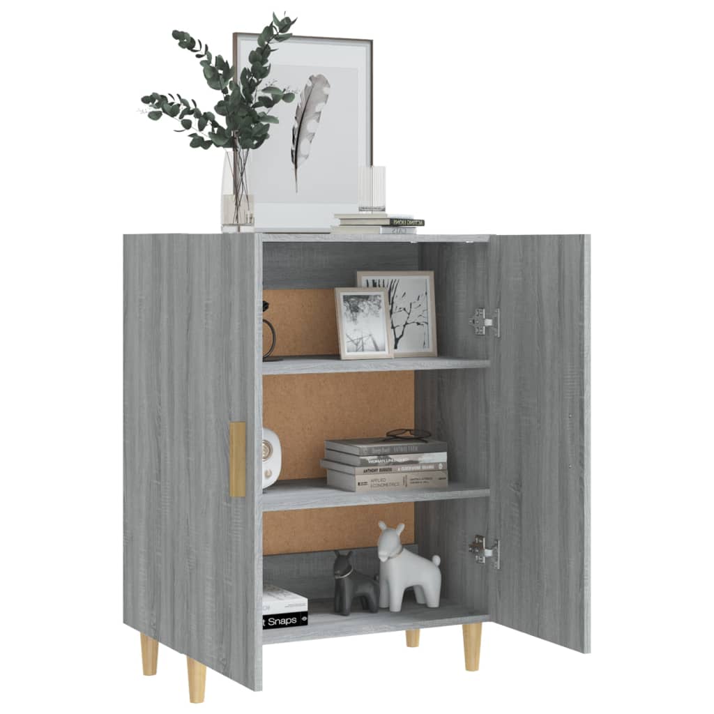 Senkki harmaa Sonoma 70x34x90 cm tekninen puu - Sisustajankoti.fi
