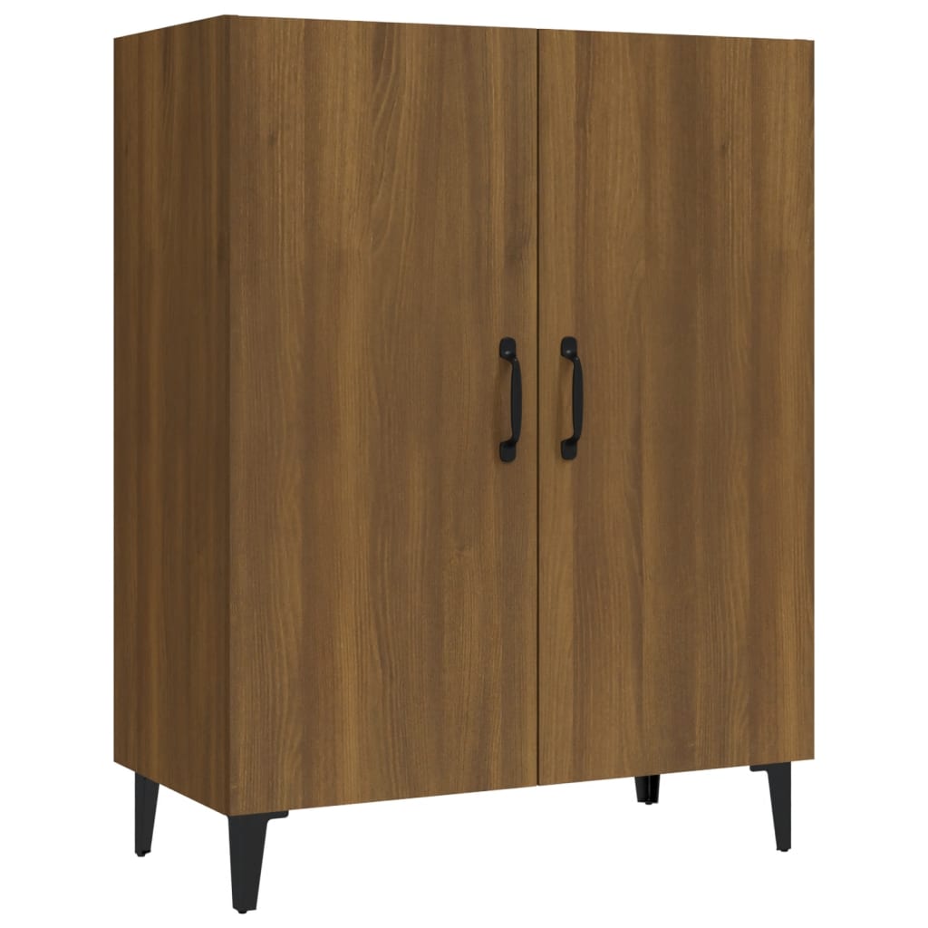 Senkki ruskea tammi 70x34x90 cm tekninen puu - Sisustajankoti.fi