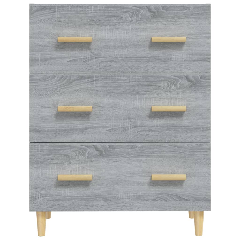 Senkki harmaa Sonoma 70x34x90 cm tekninen puu - Sisustajankoti.fi