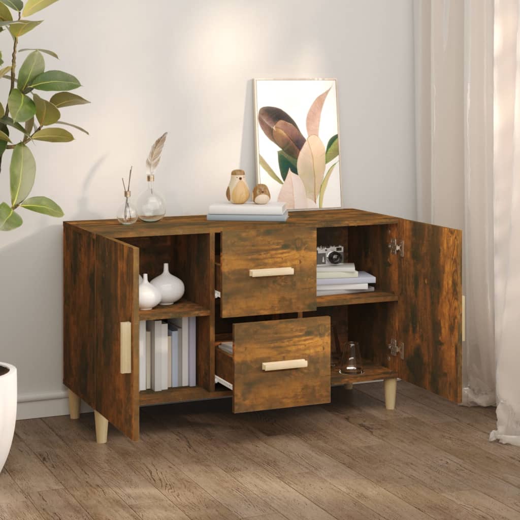 Senkki savutammi 100x36x60 cm tekninen puu - Sisustajankoti.fi