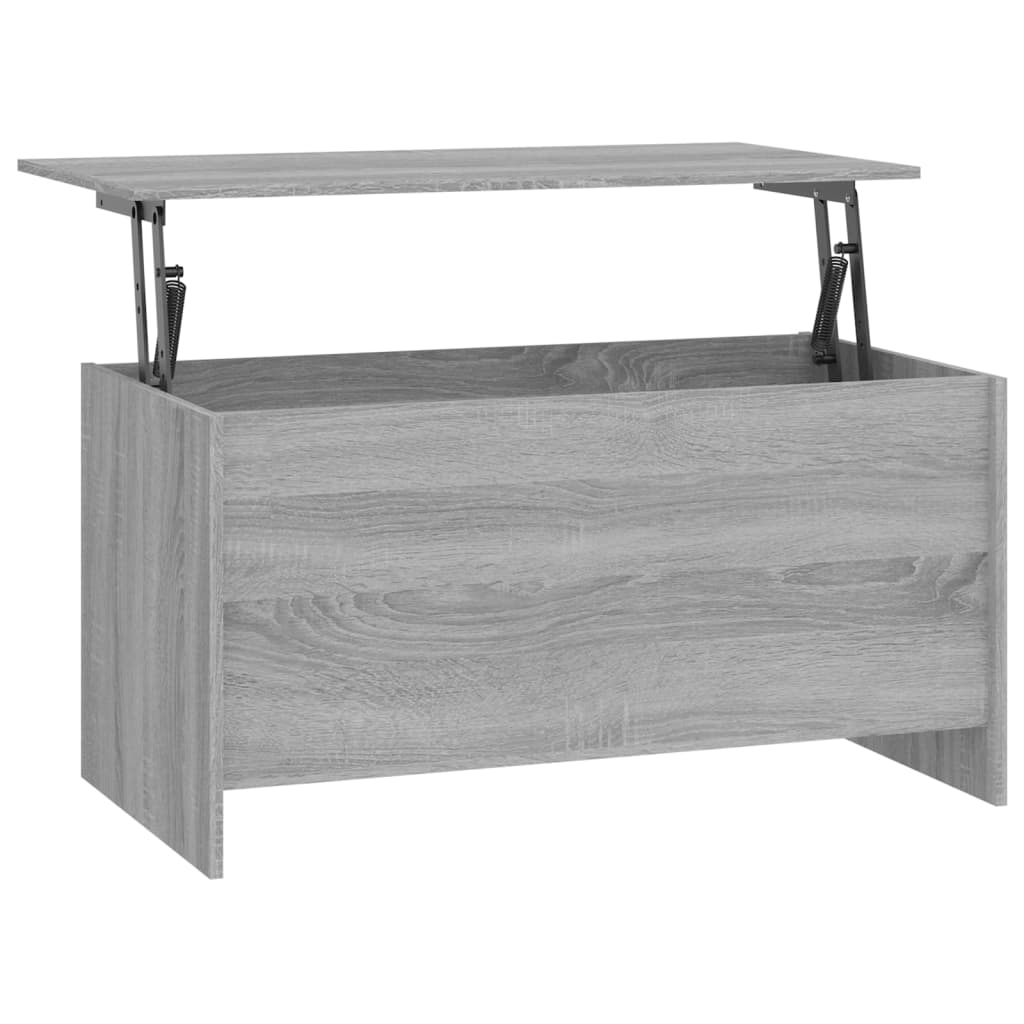 Sohvapöytä harmaa Sonoma 102x55,5x52,5 cm tekninen puu - Sisustajankoti.fi