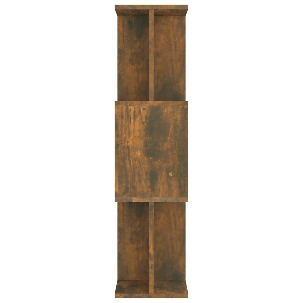 Kirjahylly/tilanjakaja savutammi 80x24x96 cm tekninen puu - Sisustajankoti.fi