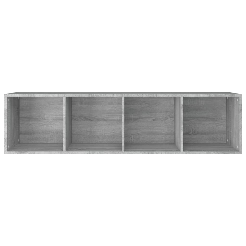 Kirjahylly / TV-taso harmaa Sonoma 36x30x143 cm tekninen puu - Sisustajankoti.fi