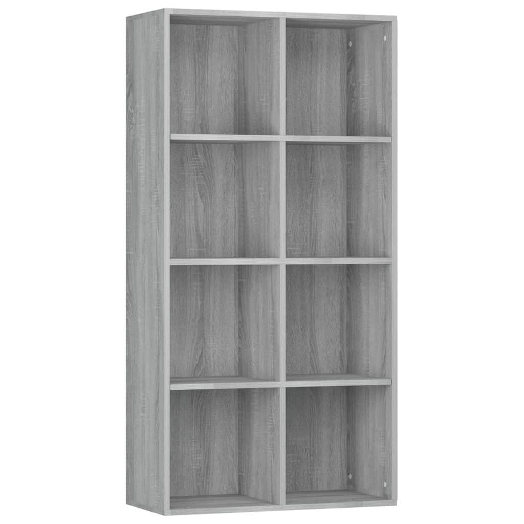 Kirjahylly / Senkki harmaa Sonoma 66x30x130 cm tekninen puu - Sisustajankoti.fi