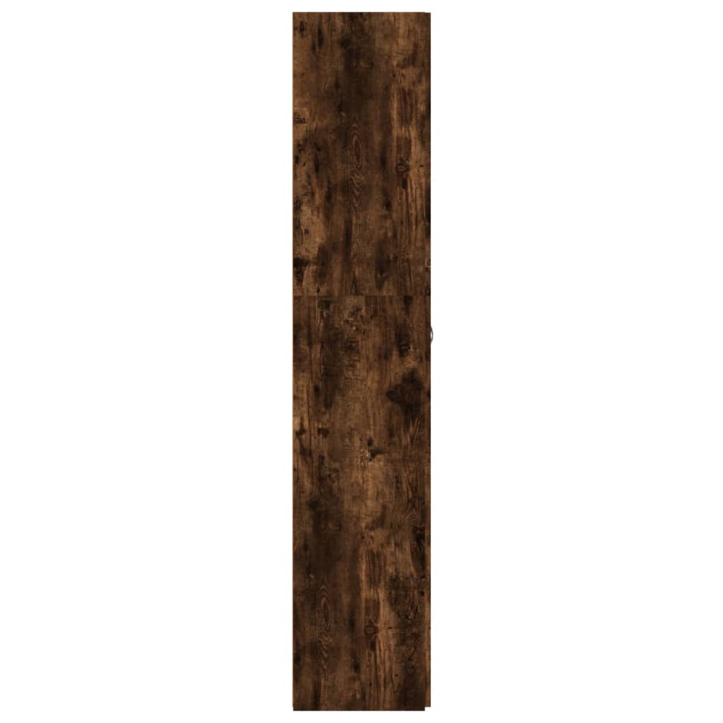 Kenkäkaappi savutammi 80x35,5x180 cm tekninen puu - Sisustajankoti.fi