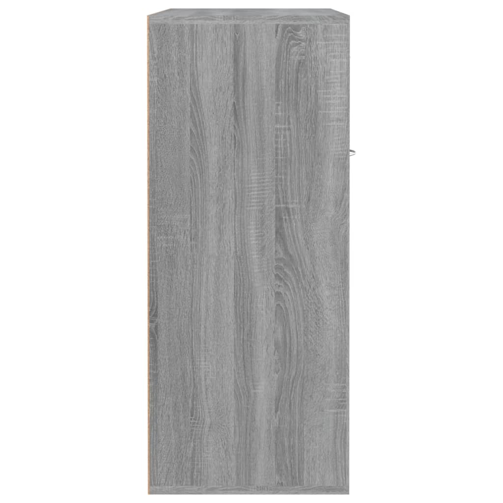 Kenkäkaappi harmaa Sonoma 60x35x84 cm tekninen puu - Sisustajankoti.fi