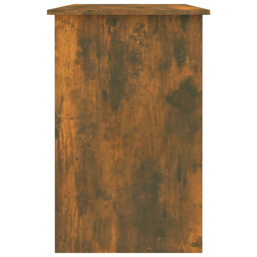 Työpöytä savutammi 100x50x76 cm tekninen puu - Sisustajankoti.fi