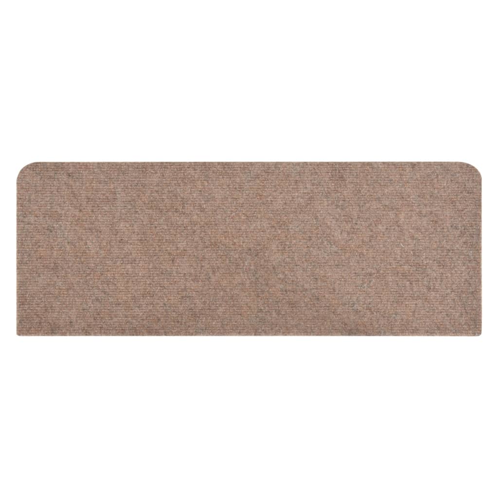 Itsekiinnittyvät porrasmatot 15 kpl 65x28 cm beige - Sisustajankoti.fi