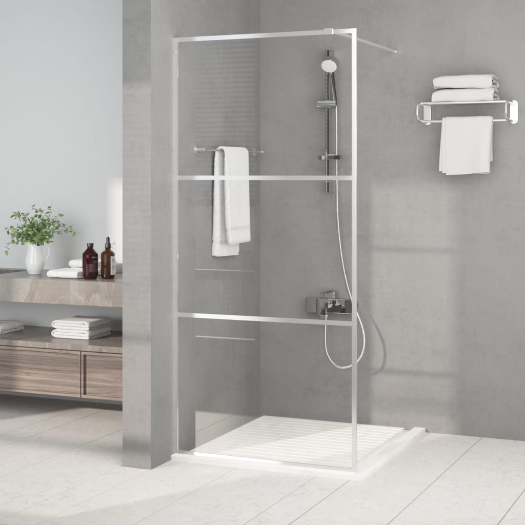 Walk-in suihkuseinäke hopea 90x195 cm kirkas ESG-lasi - Sisustajankoti.fi