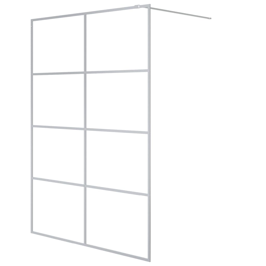 Walk-in suihkuseinäke hopea 140x195 cm kirkas ESG-lasi - Sisustajankoti.fi