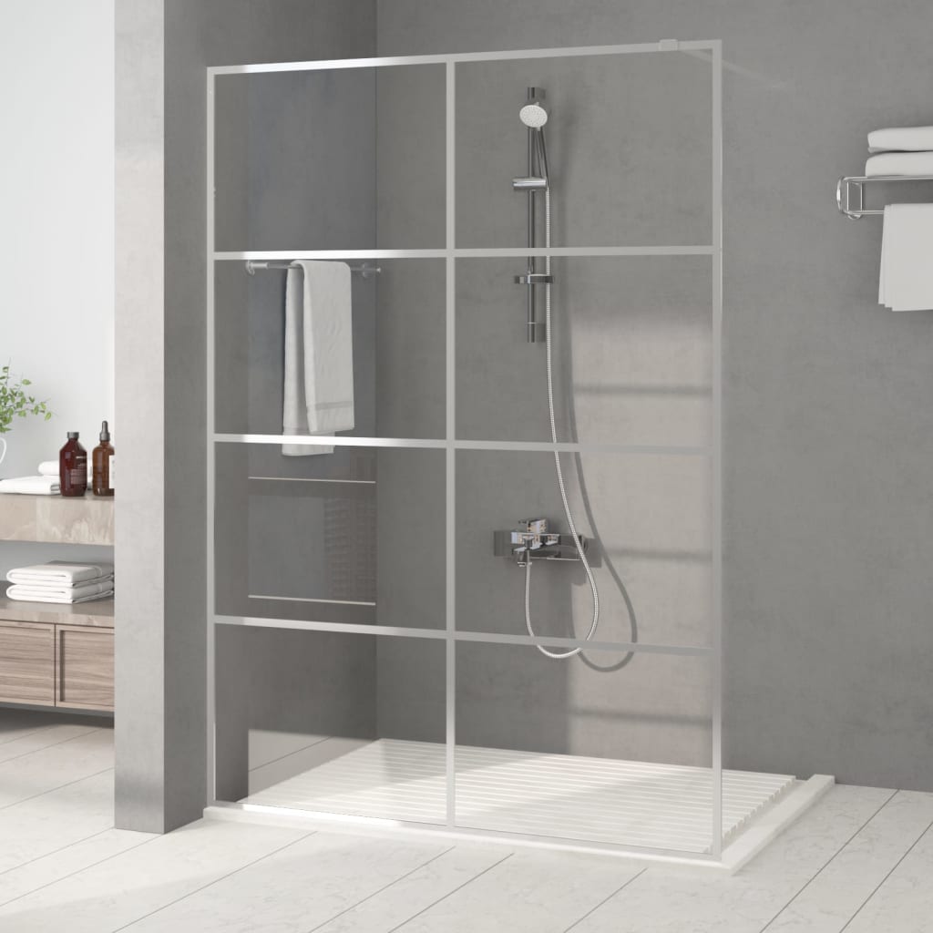 Walk-in suihkuseinäke hopea 140x195 cm kirkas ESG-lasi - Sisustajankoti.fi