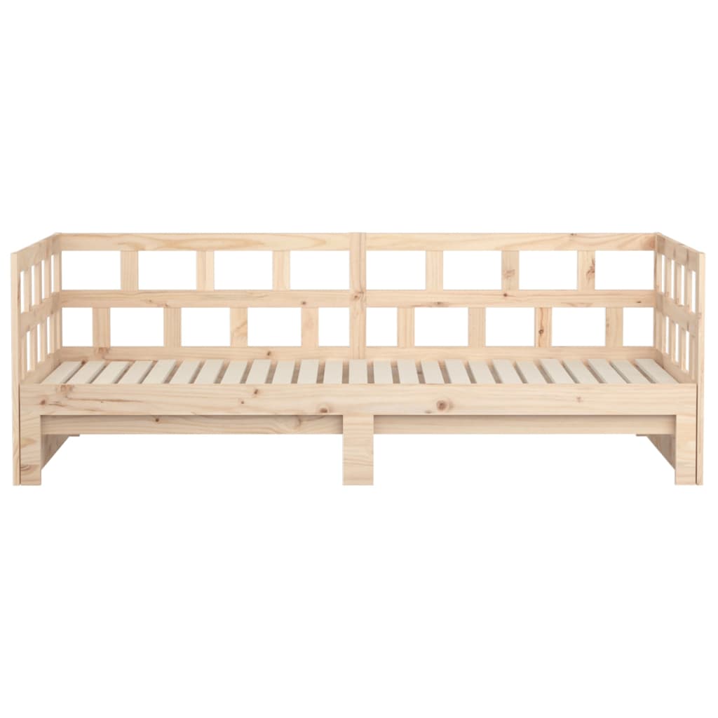 Sohvasänky ulosvedettävä täysi mänty 2x (80x200) cm - Sisustajankoti.fi