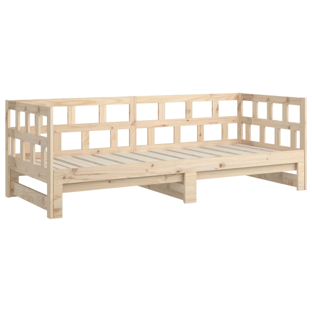 Sohvasänky ulosvedettävä täysi mänty 2x (80x200) cm - Sisustajankoti.fi
