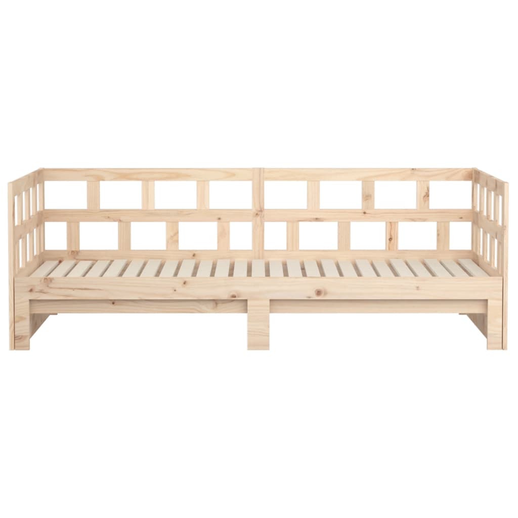 Sohvasänky ulosvedettävä täysi mänty 2x (90x190) cm - Sisustajankoti.fi