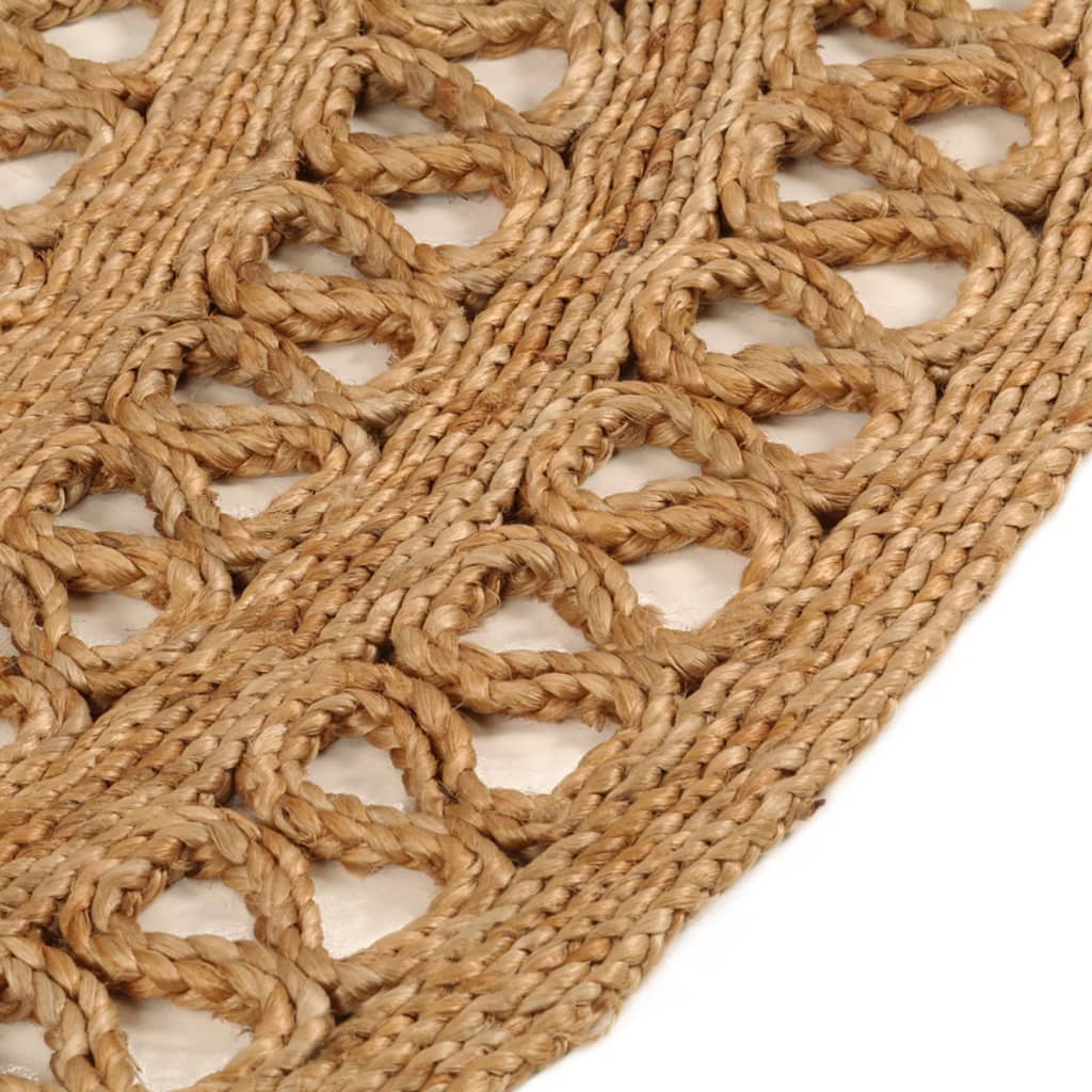 Matto käsinpunottu juutti 150 cm pyöreä - Sisustajankoti.fi