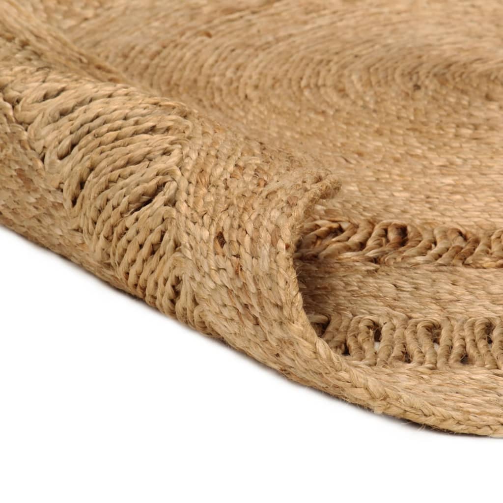Matto käsinpunottu juutti 120 cm pyöreä - Sisustajankoti.fi