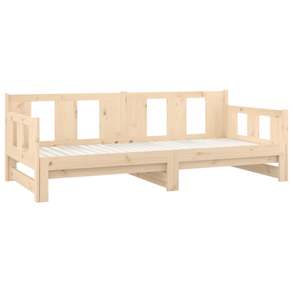 Sohvasänky ulosvedettävä täysi mänty 2x (90x200) cm - Sisustajankoti.fi