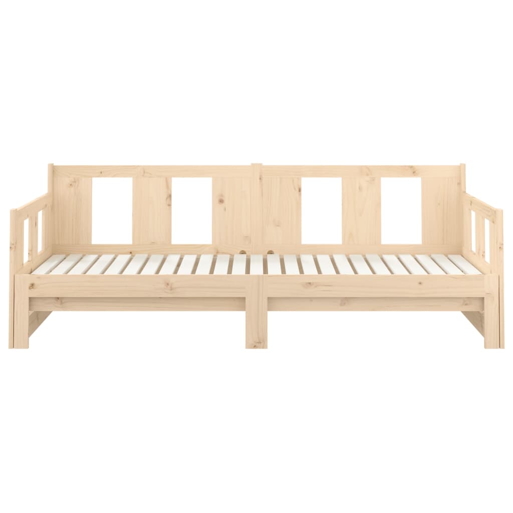 Sohvasänky ulosvedettävä täysi mänty 2x (90x200) cm - Sisustajankoti.fi