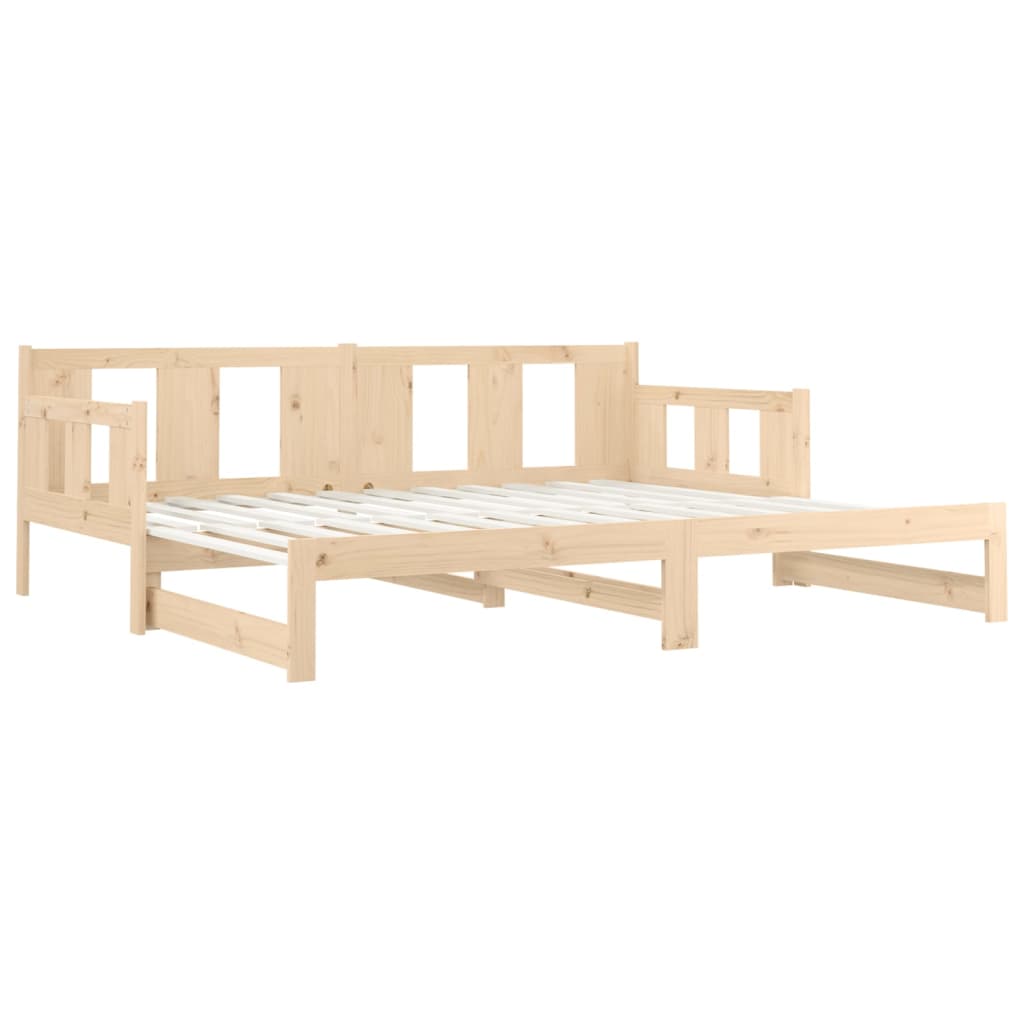 Sohvasänky ulosvedettävä täysi mänty 2x (90x200) cm - Sisustajankoti.fi