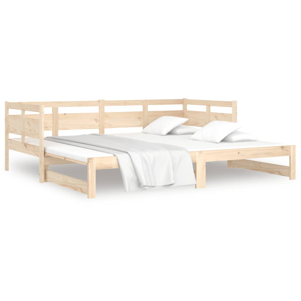 Sohvasänky ulosvedettävä täysi mänty 2x (90x200) cm - Sisustajankoti.fi