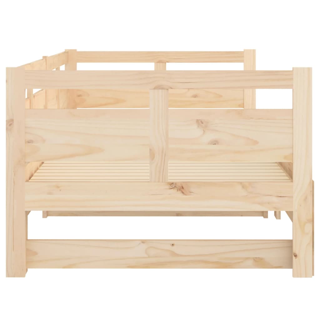 Sohvasänky ulosvedettävä täysi mänty 2x (90x200) cm - Sisustajankoti.fi