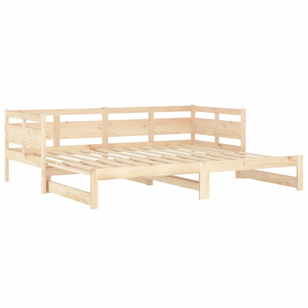 Sohvasänky ulosvedettävä täysi mänty 2x (90x200) cm - Sisustajankoti.fi