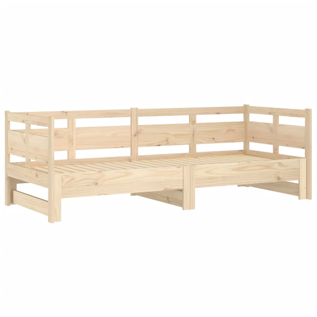 Sohvasänky ulosvedettävä täysi mänty 2x (80x200) cm - Sisustajankoti.fi