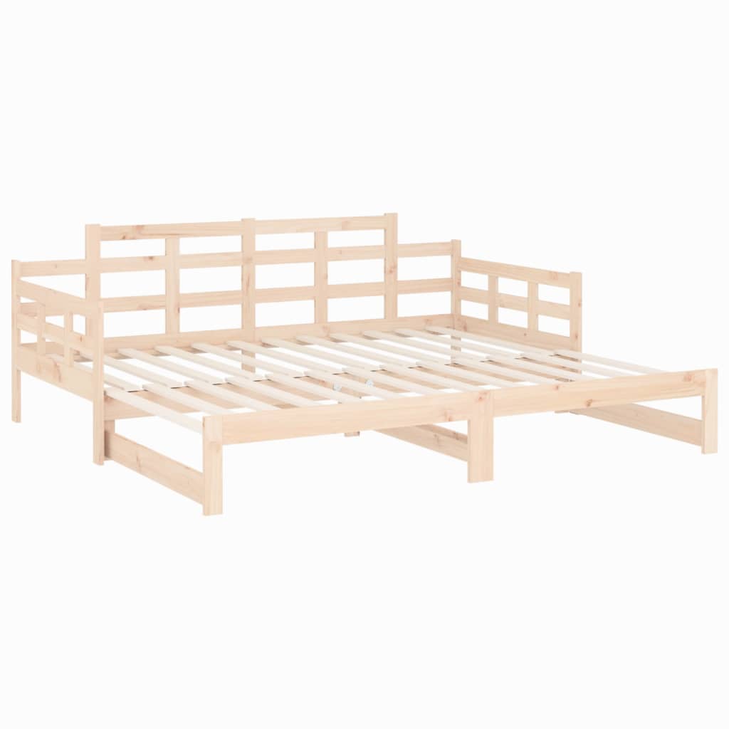 Sohvasänky ulosvedettävä täysi mänty 2x (80x200) cm - Sisustajankoti.fi