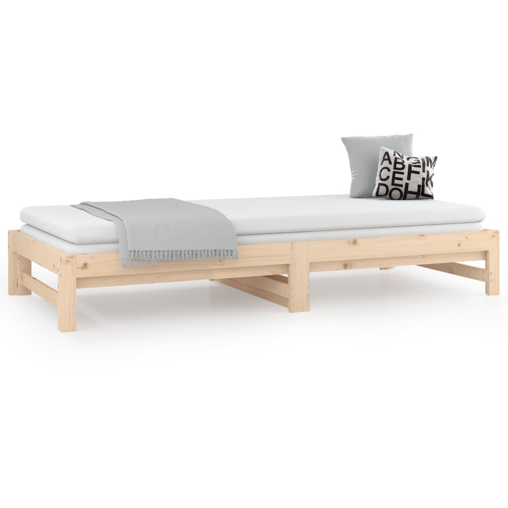 Sohvasänky ulosvedettävä 2x (90x190) cm täysi mänty - Sisustajankoti.fi