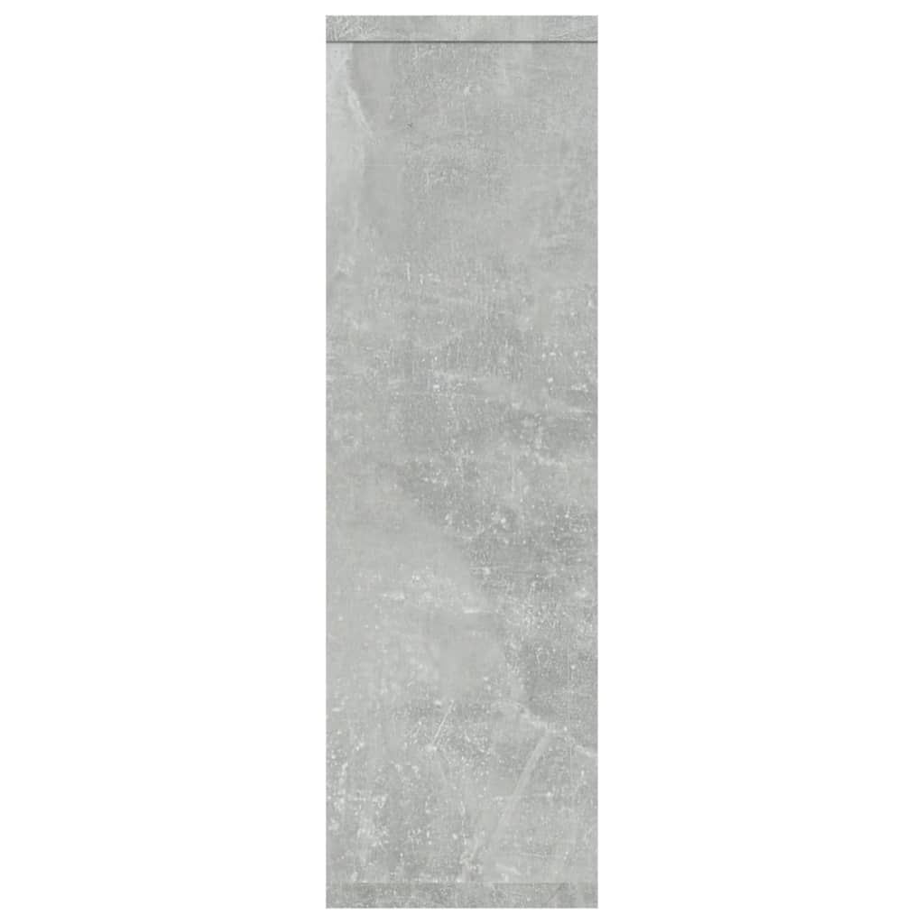Seinähylly betoninharmaa 85x16x52,5 cm tekninen puu - Sisustajankoti.fi