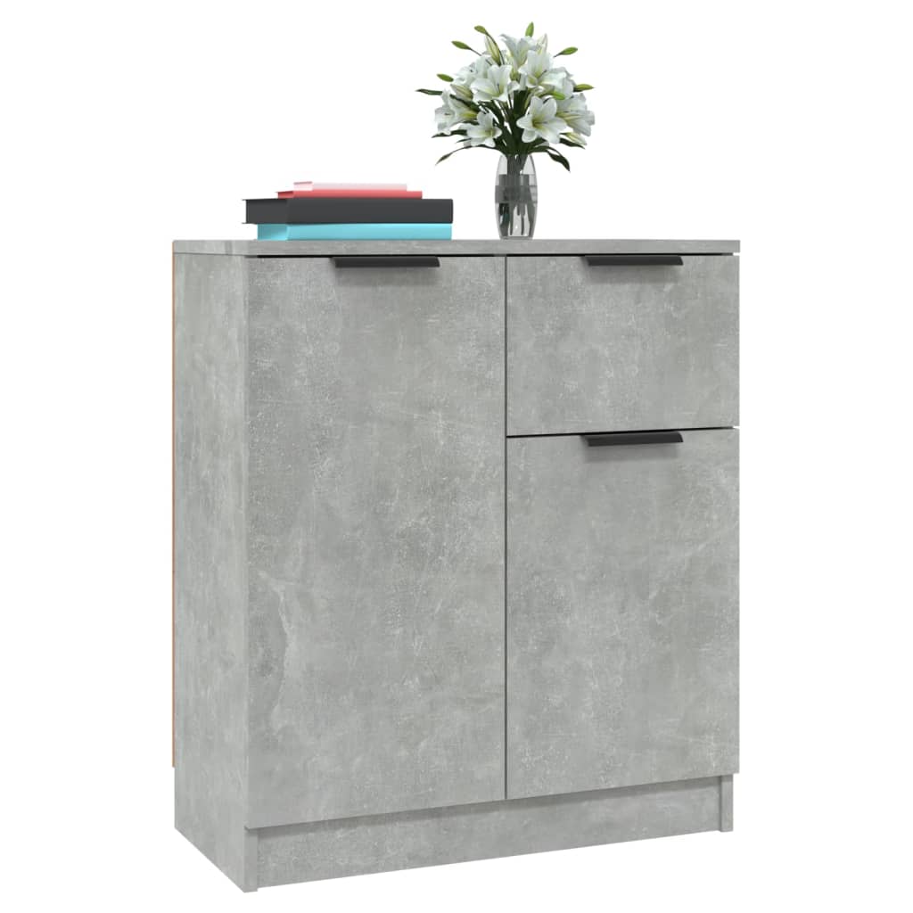 Senkki betoninharmaa 60x30x70 cm tekninen puu - Sisustajankoti.fi