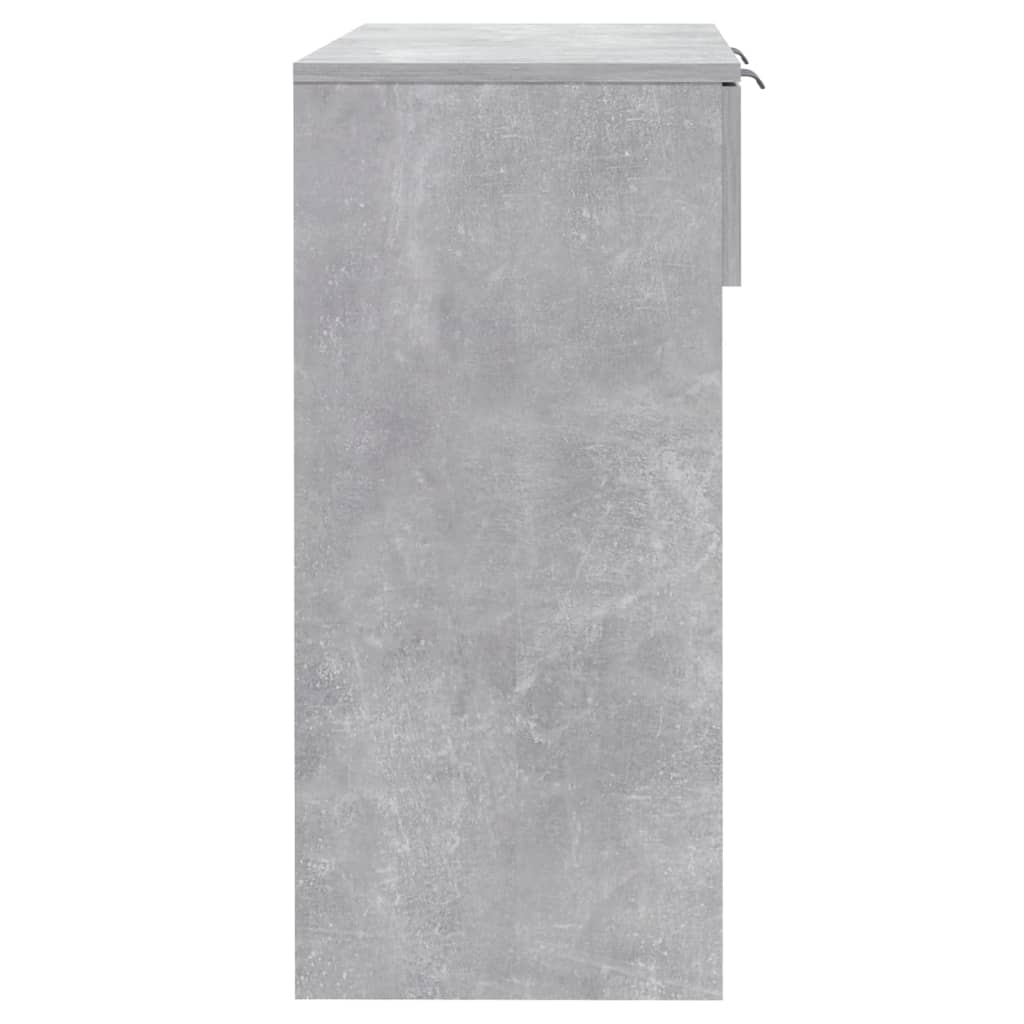 Konsolipöytä betoninharmaa 90x36x75 cm tekninen puu - Sisustajankoti.fi