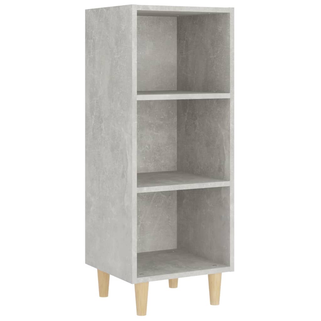 Senkki betoninharmaa 34,5x32,5x90 cm tekninen puu - Sisustajankoti.fi