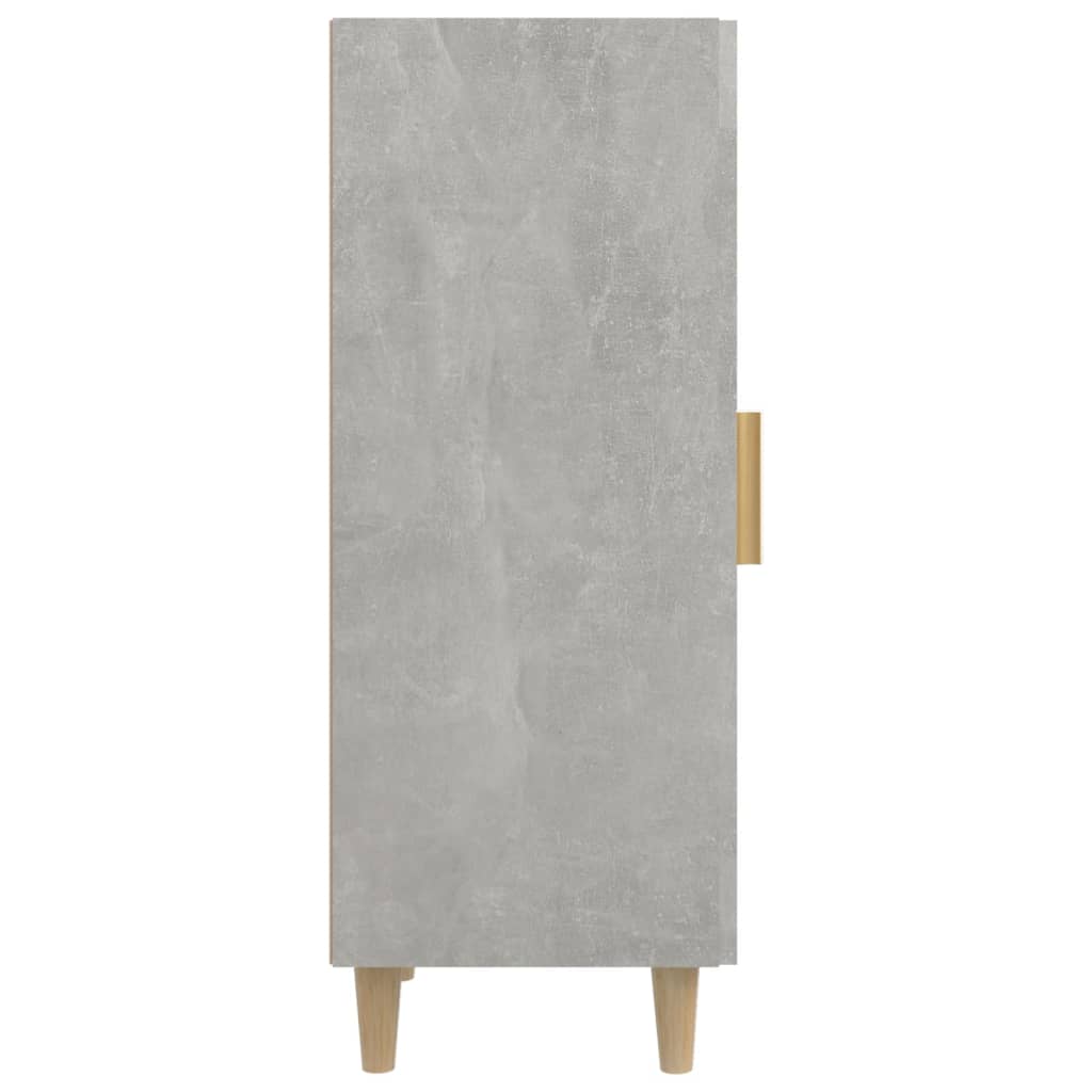 Senkki betoninharmaa 34,5x34x90 cm tekninen puu - Sisustajankoti.fi