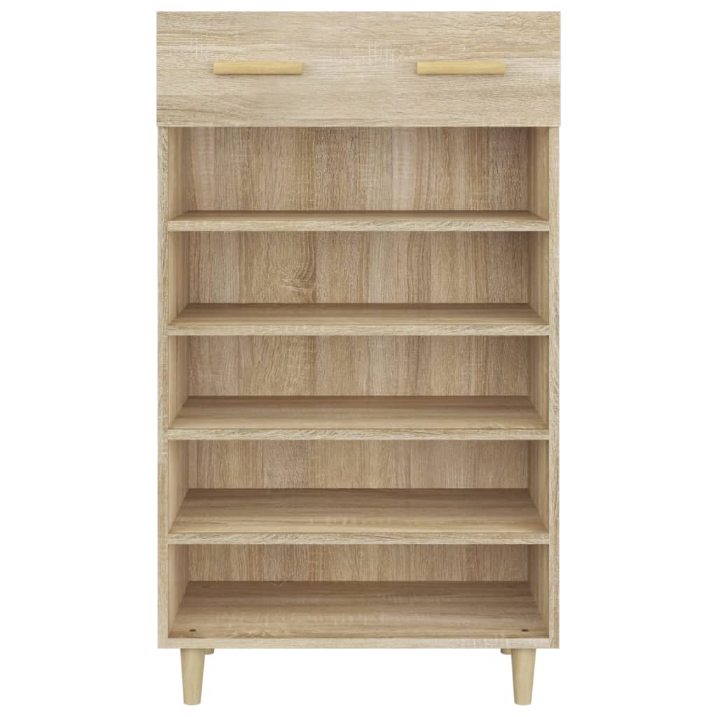 Kenkäkaappi Sonoma-tammi 60x35x105 cm tekninen puu - Sisustajankoti.fi