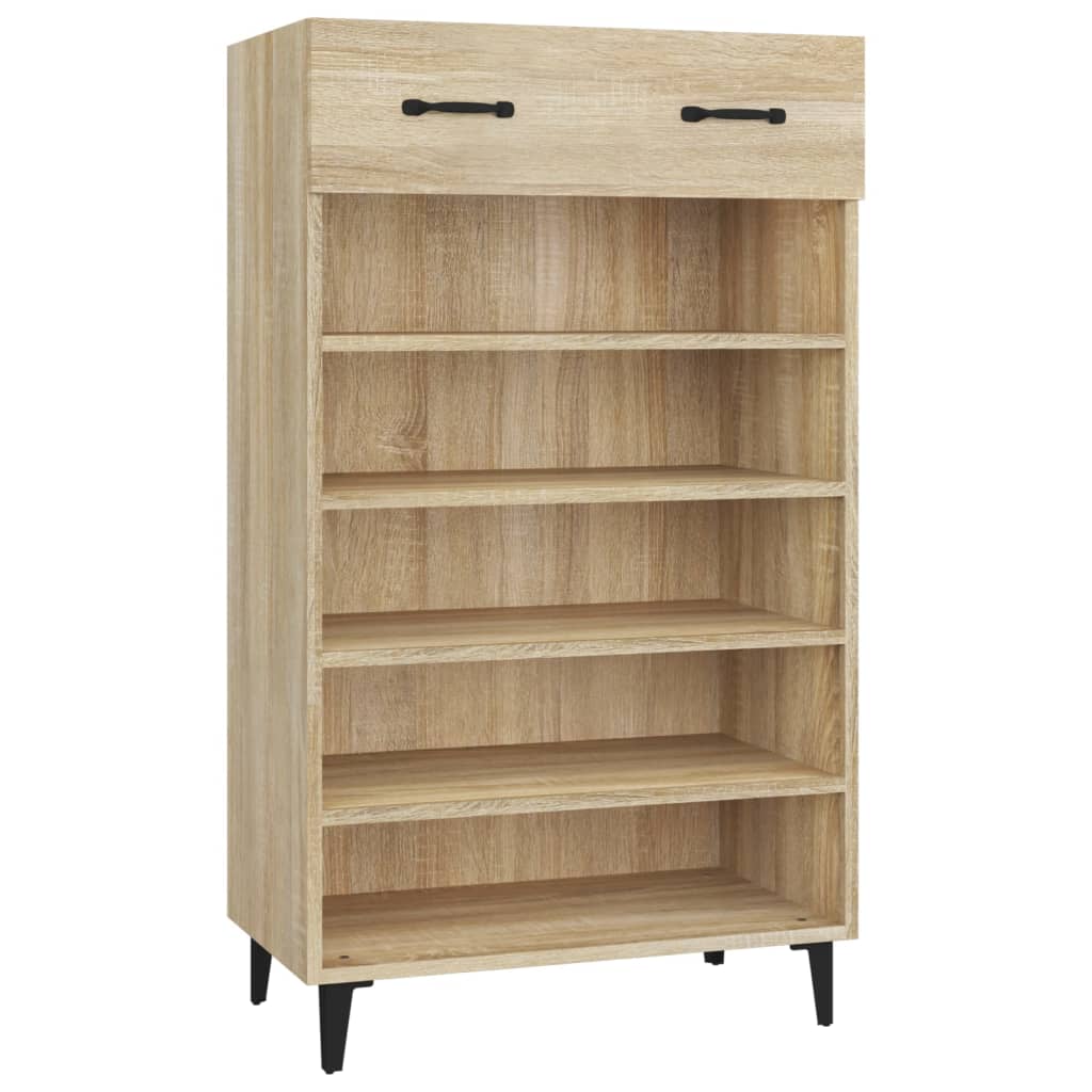 Kenkäkaappi Sonoma-tammi 60x35x105 cm tekninen puu - Sisustajankoti.fi