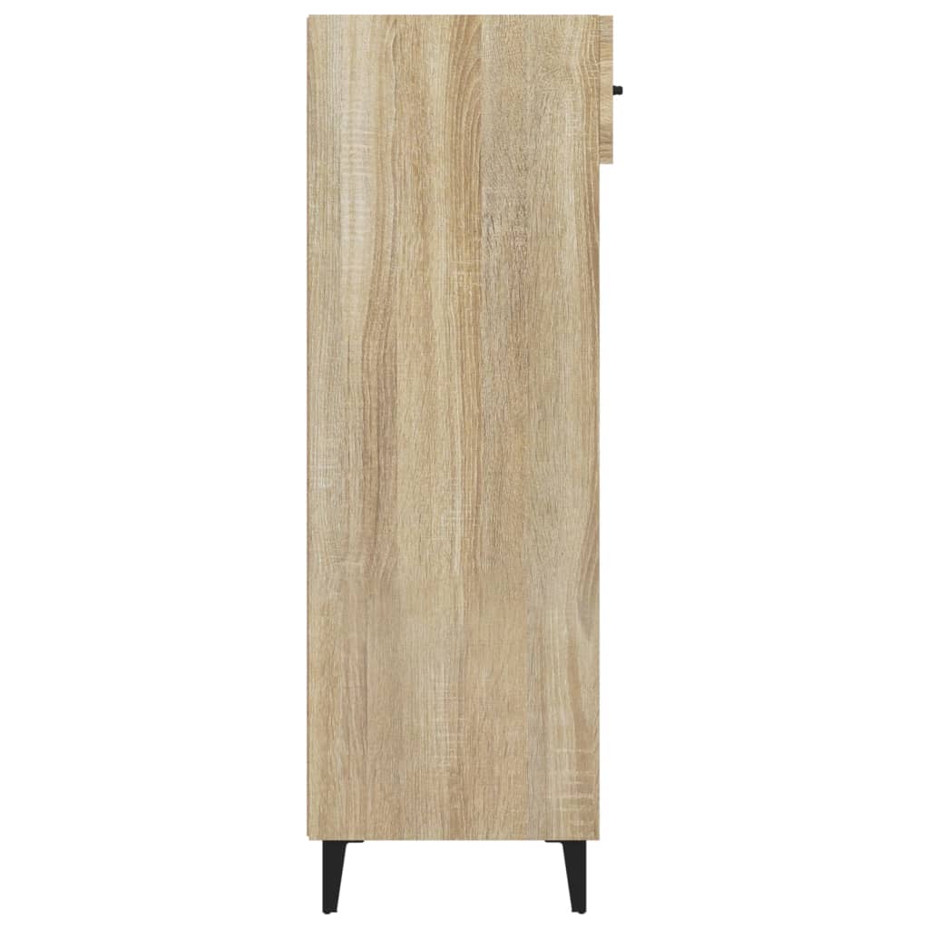 Kenkäkaappi Sonoma-tammi 60x35x105 cm tekninen puu - Sisustajankoti.fi