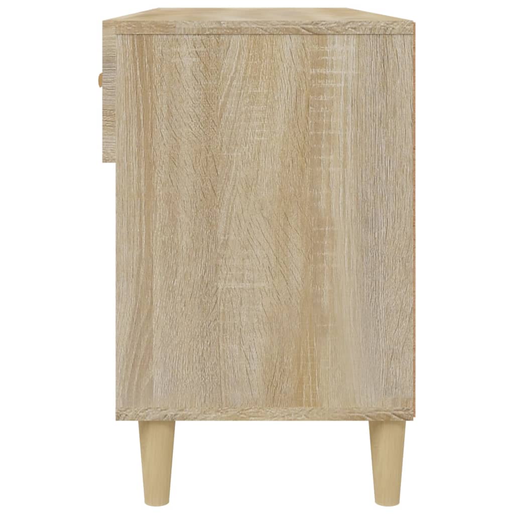 Kenkäkaappi Sonoma-tammi 102x35x55 cm tekninen puu - Sisustajankoti.fi