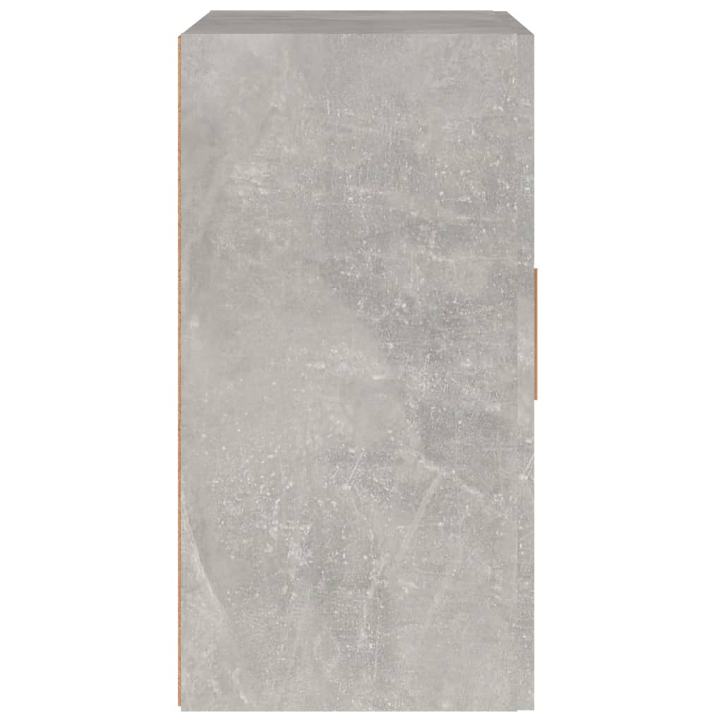 Seinäkaappi betoninharmaa 60x30x60 cm tekninen puu - Sisustajankoti.fi