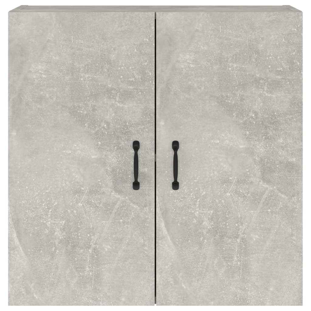 Seinäkaappi betoninharmaa 60x31x60 cm tekninen puu - Sisustajankoti.fi