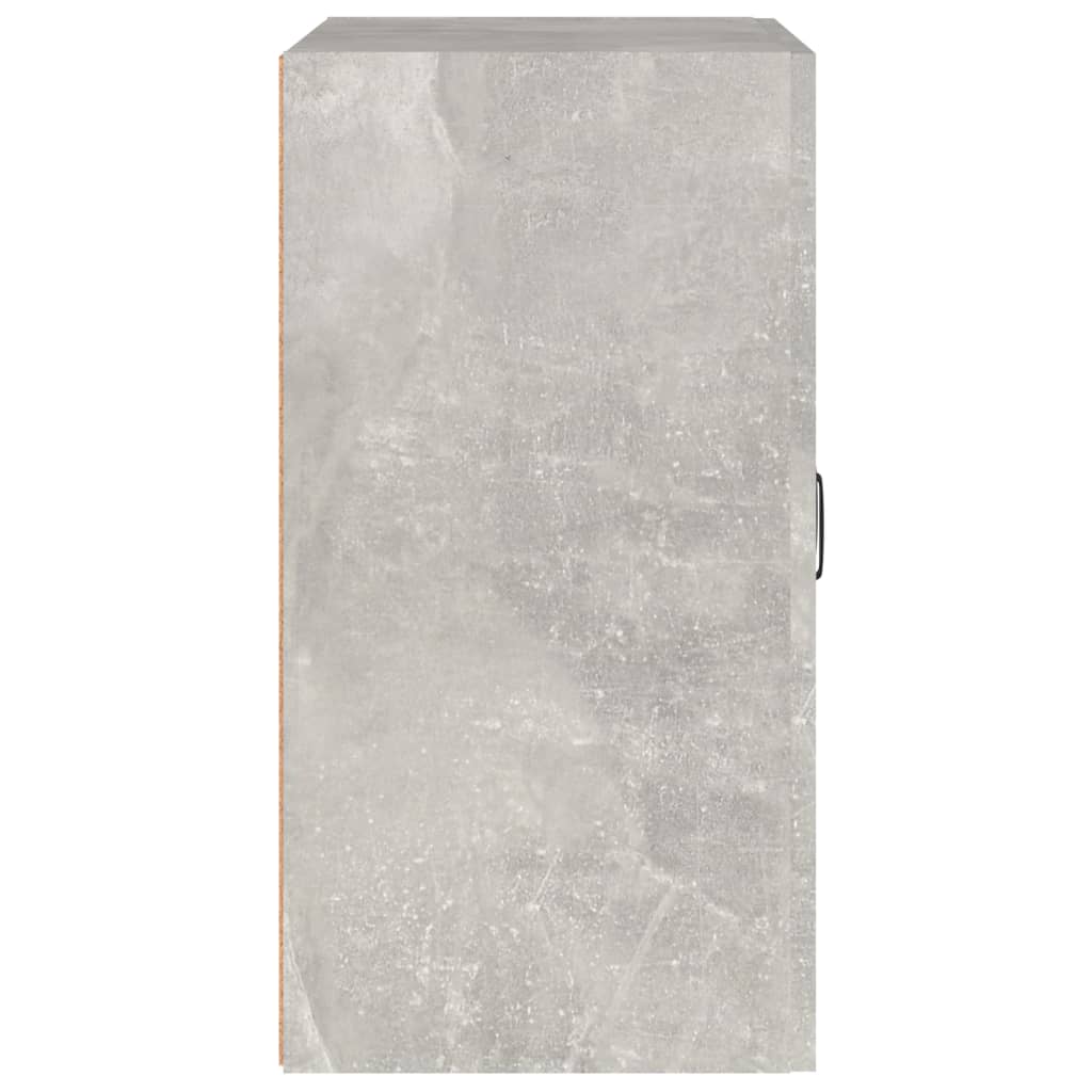 Seinäkaappi betoninharmaa 60x31x60 cm tekninen puu - Sisustajankoti.fi