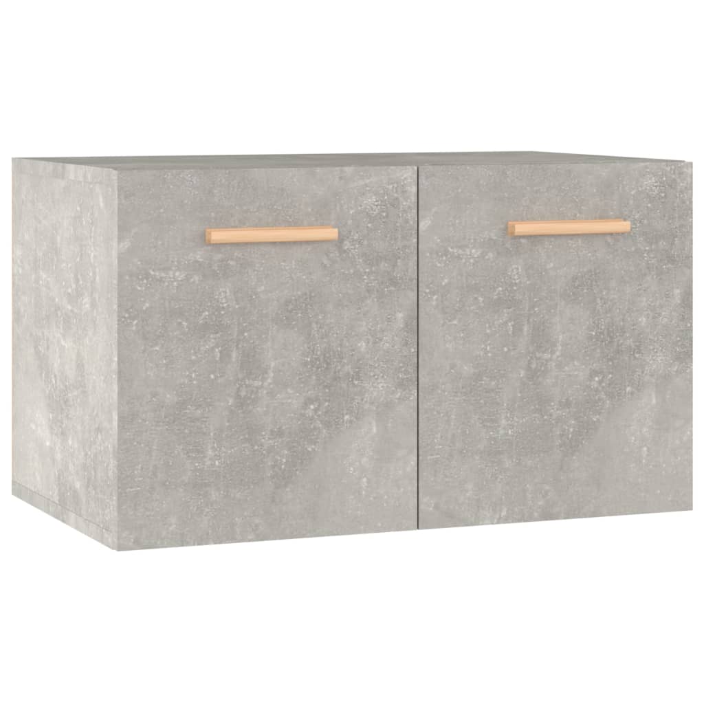 Seinäkaappi betoninharmaa 60x36,5x35 cm tekninen puu - Sisustajankoti.fi