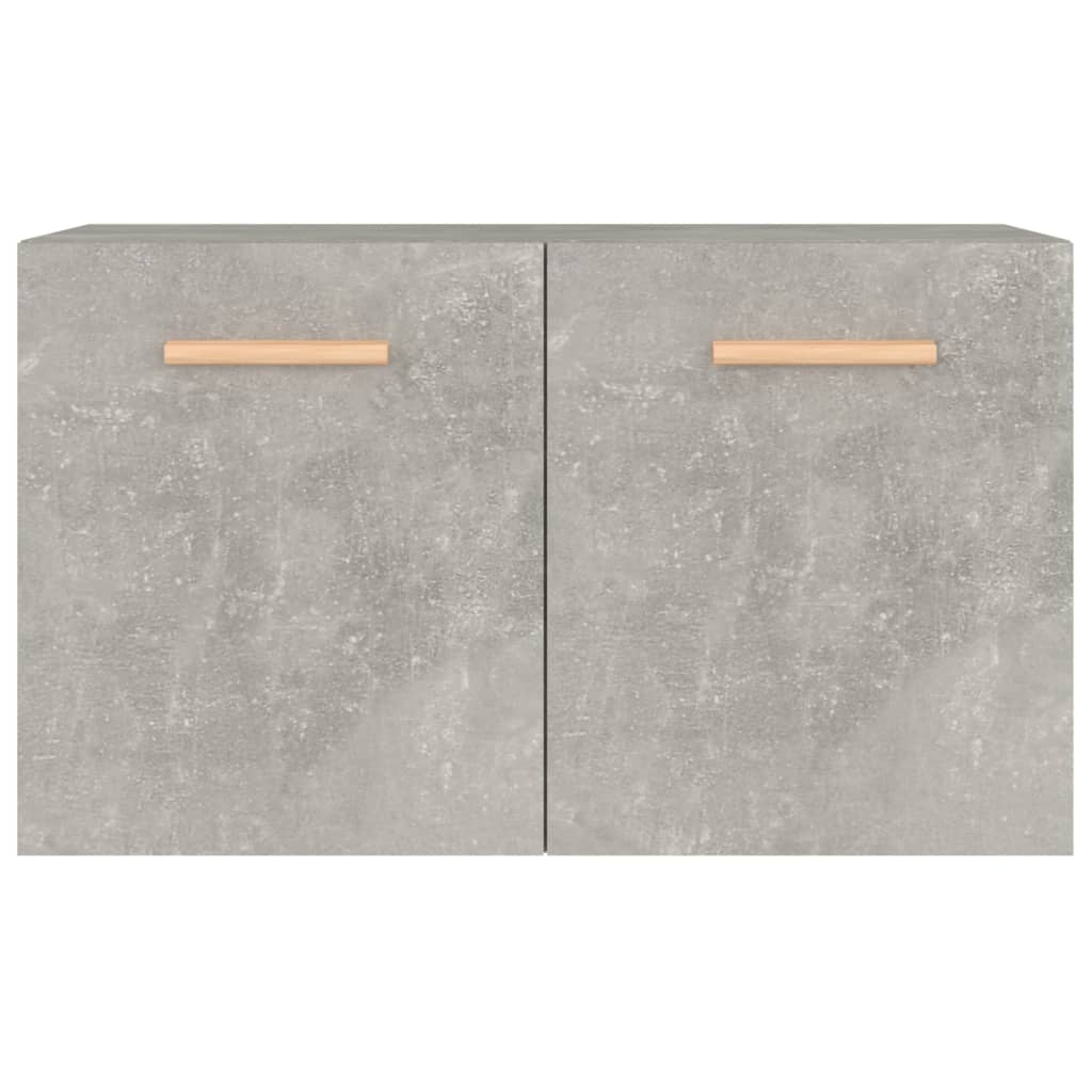 Seinäkaappi betoninharmaa 60x36,5x35 cm tekninen puu - Sisustajankoti.fi