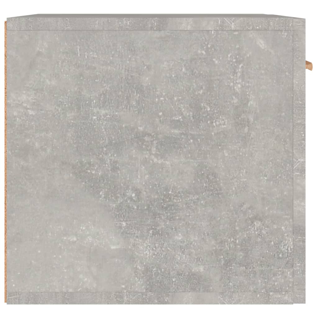 Seinäkaappi betoninharmaa 60x36,5x35 cm tekninen puu - Sisustajankoti.fi