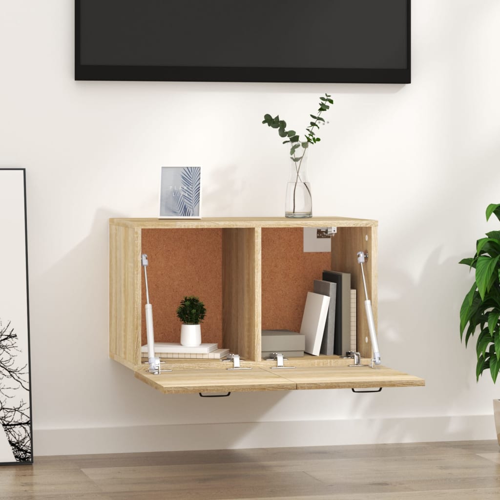 Seinäkaappi Sonoma-tammi 60x36,5x35 cm tekninen puu - Sisustajankoti.fi
