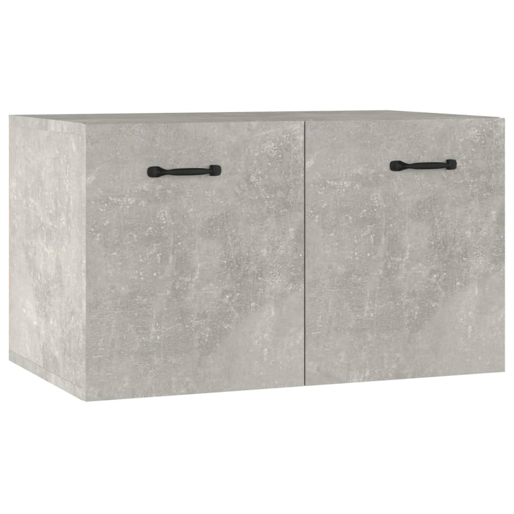 Seinäkaappi betoninharmaa 60x36,5x35 cm tekninen puu - Sisustajankoti.fi