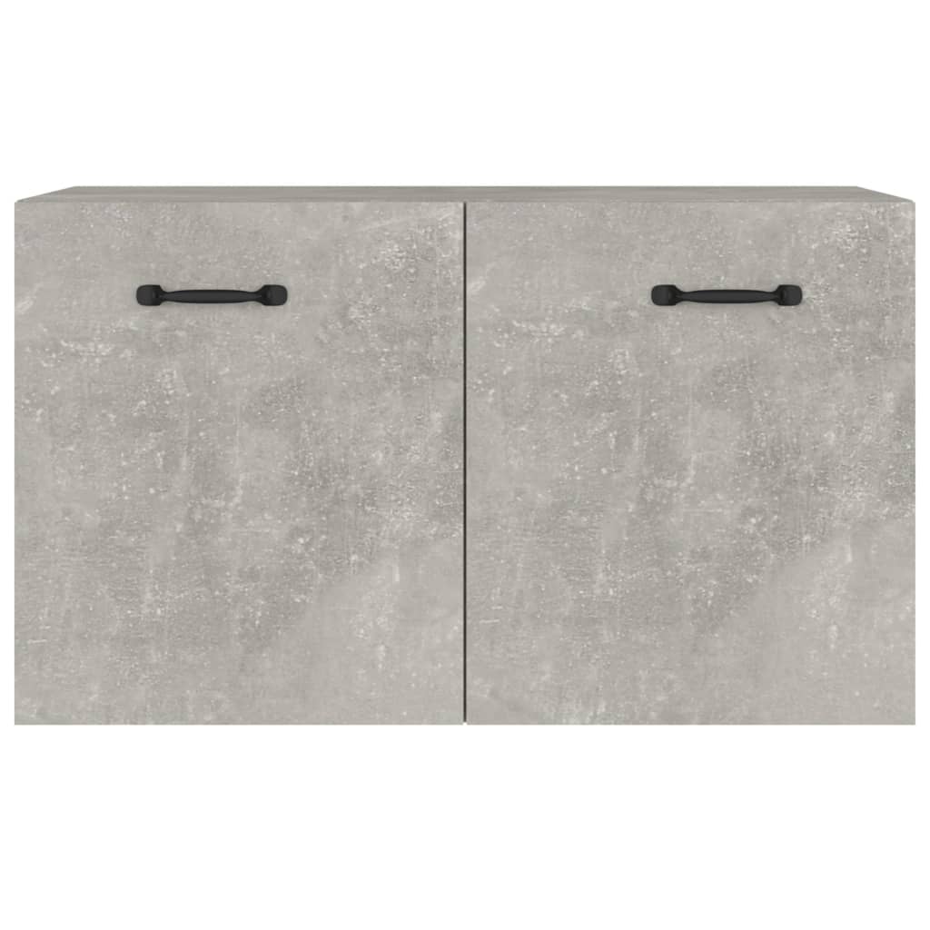 Seinäkaappi betoninharmaa 60x36,5x35 cm tekninen puu - Sisustajankoti.fi
