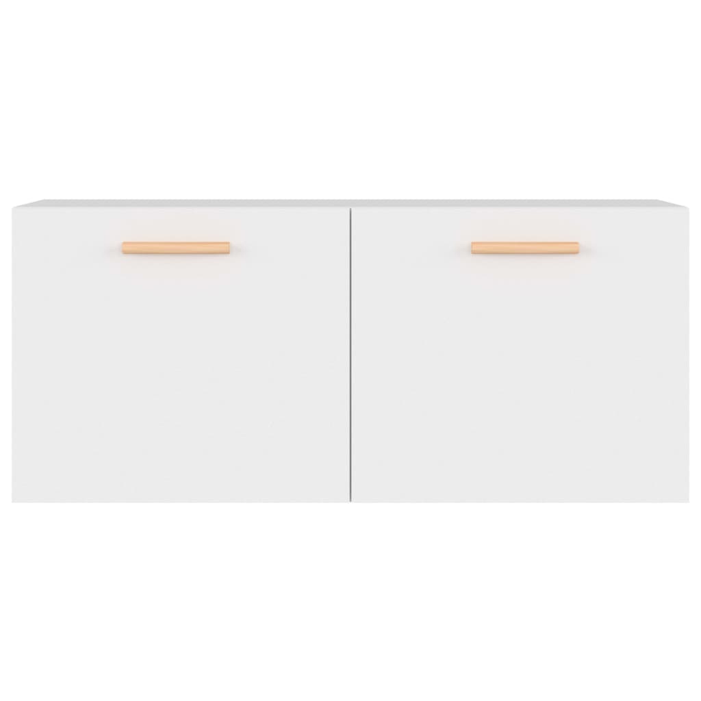 TV-taso valkoinen 80x35x36,5 cm tekninen puu - Sisustajankoti.fi